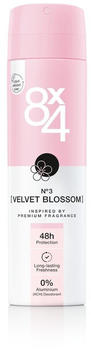 8x4 Spray No.3 Velvet Blossom Deodorants (150ml)