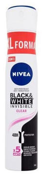 Nivea Black & White Invisible Clear 48h Antitranspirant (200 ml)