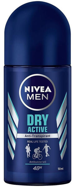 Nivea Men Dry Active Deodorant Roll-On (50 ml)