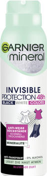 Garnier Mineral Invisible Deodorant Spray Black & White (150 ml)