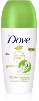 Dove Advanced Care Go Fresh Antitranspirant-Deoroller 48h Cucumber (50 ml)