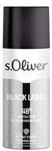 S.Oliver Black Label Men Deodorant Spray 48H Protection (150 ml)