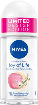 Nivea Antitranspirant Deo Roll-on Joy of Life Rosen & Lilien Duft (50 ml)