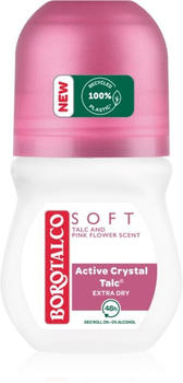 Borotalco Soft Talc & Pink Flower Deo Roll-On (50ml)