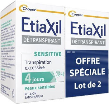 EtiaXil Detranspirant Sensitive Skin (2 x15 ml set)