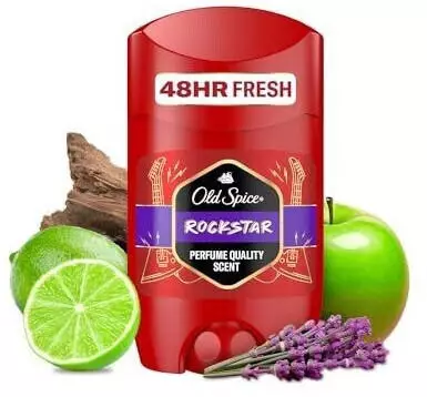 Old Spice Deostick Rockstar Scent of Vibrant Bergamot (50ml)