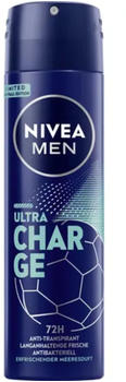 Nivea Men Ultra Charge Anti-Transpirant Spray (150ml)
