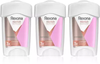 Rexona Maximum Protection Confidence Antitranspirant-Creme 48 Std.(3x45ml)
