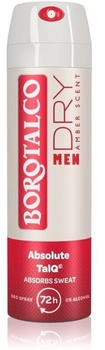 Borotalco MEN Dry deodorant spray 72 hours Amber 150 ml
