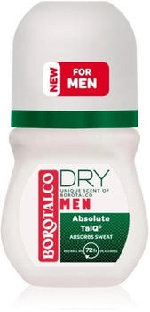 Borotalco MEN Dry deodorant roll-on 72 hours Unique Scent of 50 ml