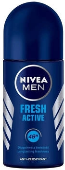 Nivea Men Fresh Active Deo Roll On (50 Ml)