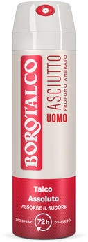 Borotalco Talkumpuder-Deodorant für Männer, Trockenspray, 150 ml Borotalco Talkumpuder-Deodorant für Männer, Trockenspray, 150 ml