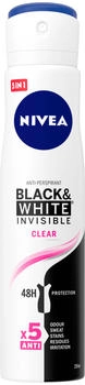 Nivea Deo Spray Antitranspirant Black and White Clear (250 ml)