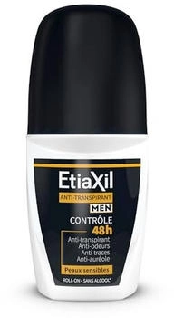 EtiaXil Anti-Transpirant Deodorant Für Männer 48h Kontrolle Empfindliche Haut Roll-On 50ml