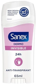 Sanex Dermo Invisible 24h Deodorant Stick 65ml Sanex Dermo Invisible 24h Deodorant Stick 65ml