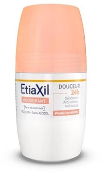 EtiaXil Deodorant Mild Anti-Geruch Und Anti-Streifen 48h Empfindliche Haut Roll-On 50ml