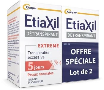 EtiaXil Detranspirant Behandlung Übermässiges Schwitzen 2x15ml