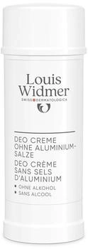 Louis Widmer Deo Creme ohne Aluminium l.P. 40 ml