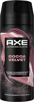 Axe Bodyspray Cocoa Velvet Fine Fragrance Collection 150ml