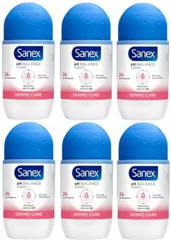Sanex 6x Dermo Care Roll-On 50ml