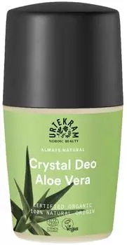 Urtekram Aloe Vera Crystal Deodorant Roll-On 50ml