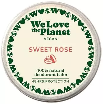 We Love The Planet Sweet Rose Deo - Deo Cream (35 g)