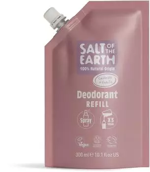 Salt of the Earth Natural Spray Refill Pouch Lavender & Vanilla