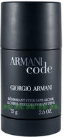 Armani L93652, Armani Code Homme Alcohol-Free Deodorant Stick 75 g