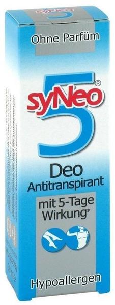 Socialistisch Supermarkt Voorzitter syNeo 5 Deo Spray (30 ml) Test ❤️ | Jetzt ab 12,34 € (Juli 2021)  Testbericht.de