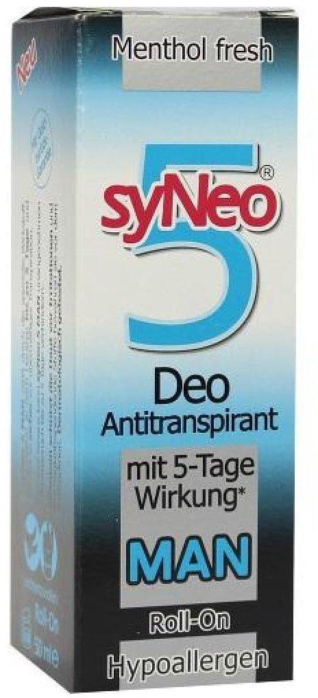 syNeo 5 Man Deo Roll-on (50 ml) Test TOP Angebote ab 19,31 € (April 2023)