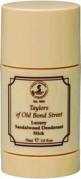 Taylor of Old Bond Street Sandalwood Luxury Deodorant Stick (75 ml)