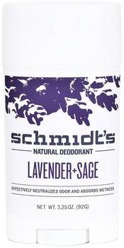 Schmidt's Lavender +Sage De­odo­rant Stick (75g)