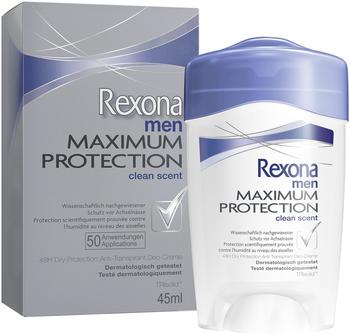 Rexona Men Maximum Protection Clean Scent Deo-Creme (45 ml)