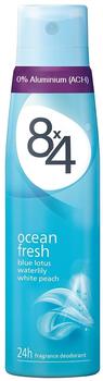 8x4 Ocean Fresh Deodorant Spray (150ml)