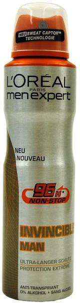 L'Oréal Men Expert Invincible 96h Deodorant Spray (150 ml)
