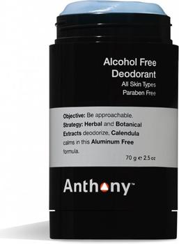 Anthony Logistics for Men Alcohol Free Deodorant (70 g)