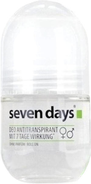 Seven Days Antitranspirant Deodorant Roll-on (50 ml) Test TOP Angebote ab  13,25 € (August 2023)