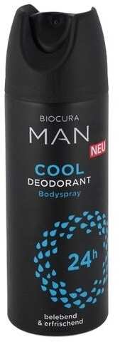Biocura Man Cool Deodorant Bodyspray Test | ❗ im Mai 2022