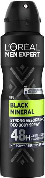 L'Oréal Men Expert Black Mineral Deo Body Spray 150 ml