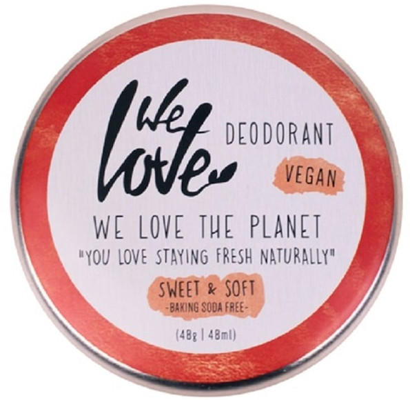 We Love The Planet Deo Cream Sweet & Soft (48 g)