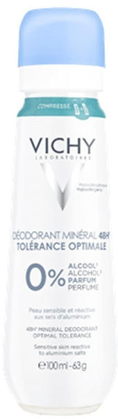 Vichy Optimale Tolerance Mineral Deodorant 48h (100 ml)