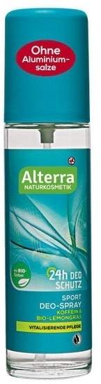 Alterra Sport Deo-Spray Bio-Lemongras & Koffein 75 ml Test  Testbericht.de-Note: 3,2 vom (Juni 2023)