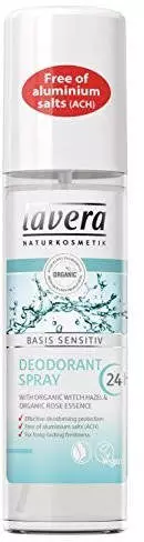 Lavera Naturkosmetik Basis Sensitiv Deo-Spray Bio-Hamamelis & Bio-Rosenessenz 75 ml