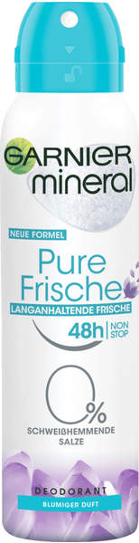 Garnier Deo Spray Deodorant Pure Frische blütensanft (150 ml)