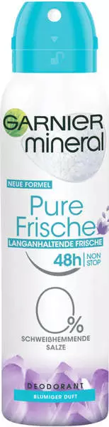 Garnier Deo Spray Deodorant Pure Frische blütensanft (150 ml)