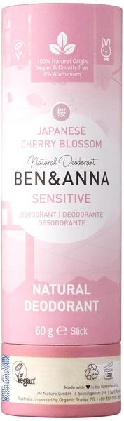 Ben & Anna Deodorant Sensitive Cherry Blossom Papertube (60 g)
