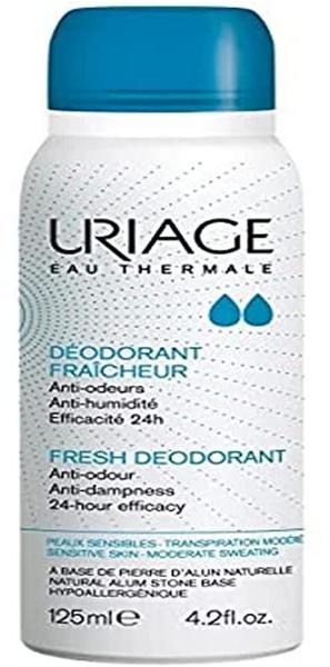 Uriage Hygiène Deodorant Spray mit 24-Stunden-Schutz (125 ml)