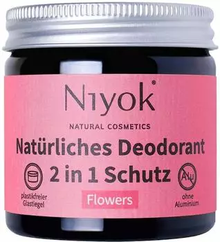 Niyok Nat&uuml;rliches Deodorant 2in1 Flowers (40 ml)