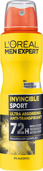L'Oréal Men Expert Invincible Sport Anti-Transpirant (150 ml)