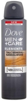 Dove Men+Care Elements Antitranspirant-Spray 48 Std. Talc Mineral + Sandalwood (150 ml)